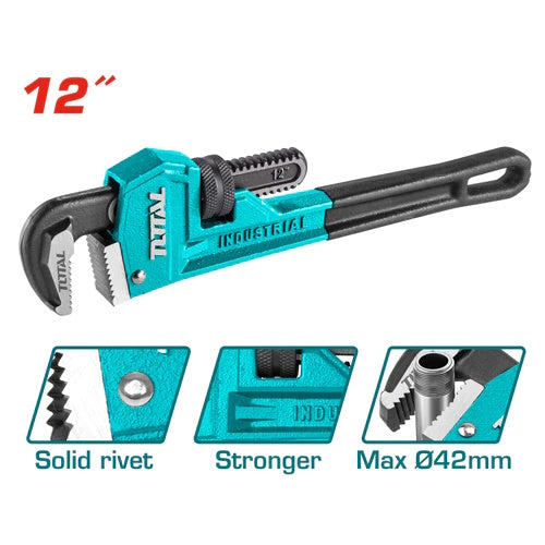 Llave de Tubo 12 TOTAL